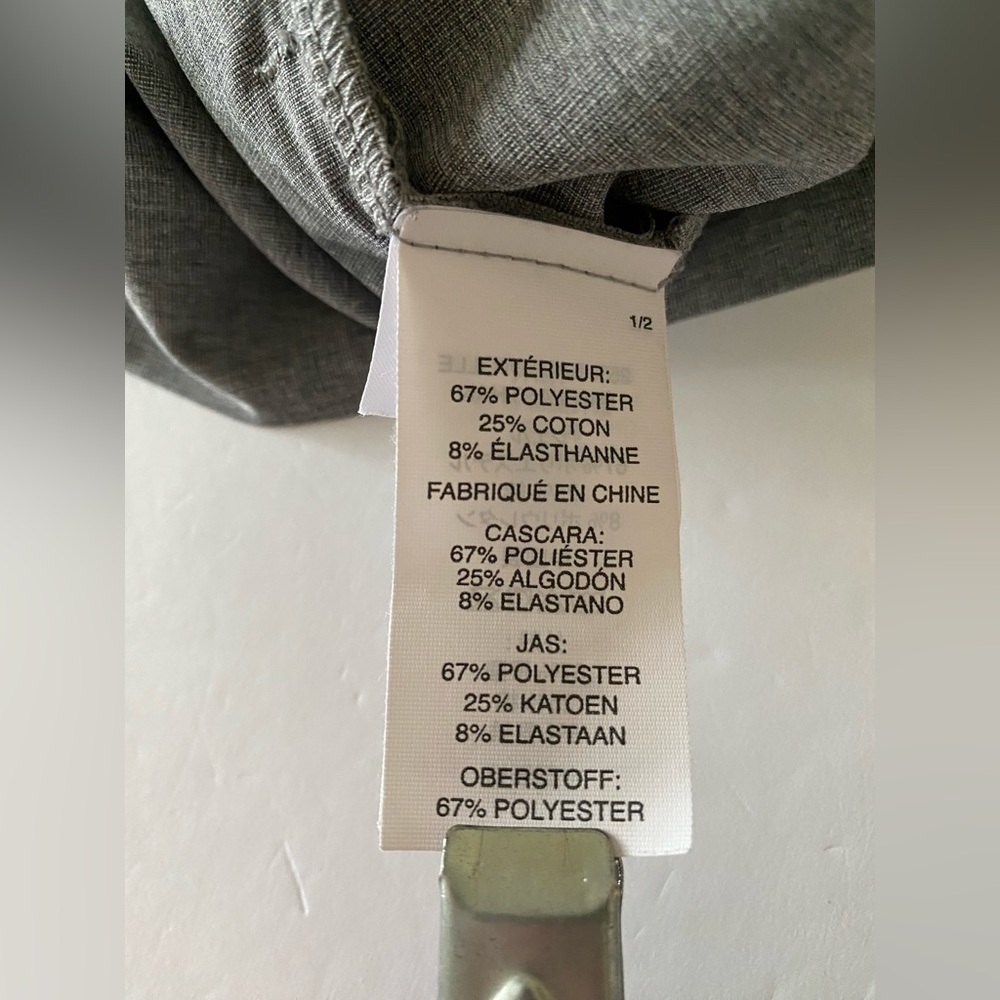 Vuori Men's Aim Chino Pants, Gray, Size 36, Stretch Performance Golf Active V431 - Picture 6 of 16